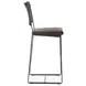 Melbourne Buffalo Leather Upholstered Counter Height Stool