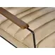 Melbourne Antique Ivory Leather Accent Chair