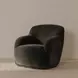 Stevie Slate Blue Upholstered Lounge Chair