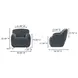 Stevie Slate Blue Upholstered Lounge Chair