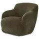 Stevie Cedar Green Upholstered Lounge Chair