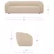 Faye Beige 92" Sofa