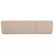 Faye Beige 2 Piece Modular LAF Sectional