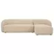 Faye Beige 2 Piece Modular RAF Sectional