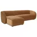 Faye Tan 2 Piece Modular LAF Sectional