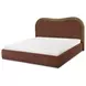 Camilla Chestnut Queen Upholstered Platform Bed