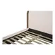 Camilla Oat and Brown Queen Upholstered Panel Bed