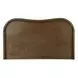 Camilla Green and Brown Queen Upholstered Panel Bed