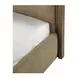 Camilla Green and Brown Queen Upholstered Panel Bed