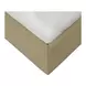 Camilla Green and Brown King Upholstered Panel Bed