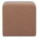 Aidy Washed Pink Upholstered Stool
