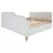Jacqueline Cream Queen Upholstered Panel Bed