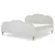 Jacqueline Cream Queen Upholstered Panel Bed