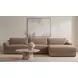 Farrow Taupe 2 Piece Modular RAF Sectional