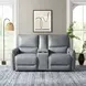 Phineas Pale Blue 74" Power Reclining Loveseat