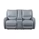 Phineas Pale Blue 74" Power Reclining Loveseat