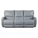 Phineas Pale Blue 85" Power Reclining Sofa
