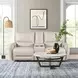 Phineas Beige 74" Power Reclining Loveseat