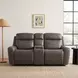 Artemia Gray 81" Power Reclining Loveseat