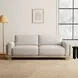 Harstad Light Brown And Natural 93" Sofa