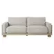 Harstad Light Brown And Natural 93" Sofa