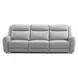 Jacobus Light Gray 87" Manual Reclining Sofa