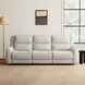 Giraldus Beige 88" Manual Reclining Sofa
