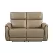 Schlieren Beige 57" Power Reclining Loveseat with USB Charging