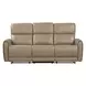 Schlieren Beige 81" Power Reclining Sofa with USB Charging