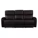 Schlieren Black 81" Power Reclining Sofa with USB Charging
