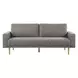 Elverum Charcoal Gray 83" Sofa