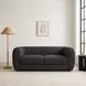 Verdal Black 68" Loveseat