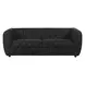 Verdal Black 88" Sofa