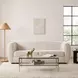 Verdal Off White 88" Sofa