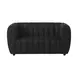 Aversa Black 63" Loveseat