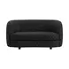 Versoix Black 63" Loveseat