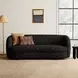 Versoix Black 83" Sofa
