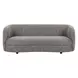 Versoix Charcoal Gray 83" Sofa
