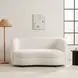Versoix Off White 63" Loveseat