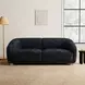 Kolvere Black 68" Loveseat