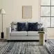 Harlow Light Gray 67" Loveseat