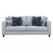 Harlow Light Gray 87" Sofa
