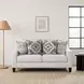 Turnham White 64" Loveseat