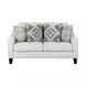 Turnham White 64" Loveseat