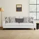 Turnham White 86" Sofa