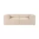 Nappi Sand 80" Modular Loveseat