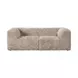 Nappi Taupe 80" Modular Loveseat