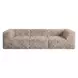 Nappi Taupe 107" Modular Sofa