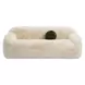 Darwen Sand 84" Sofa with Pillow