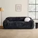 Darwen Dark Gray 84" Sofa with Pillow